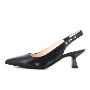 Décolleté Donna slingback NERO GIARDINI in pelle – E512250DE/100 NERO