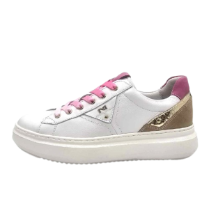 Sneaker Donna NERO GIARDINI in pelle – E513041D/707 BIANCO