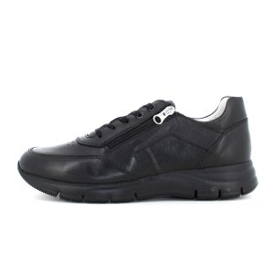 Sneaker Uomo NERO GIARDINI in pelle – E400182U/100 NERO