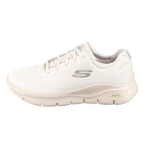 Sneaker Donna SKECHERS ARCH FIT BIG APPEAL in tessuto tecnico a maglia – 149057/OFWT OFF WHITE