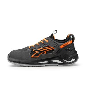 Scarpa da lavoro U-POWER RED 360 RYDER ESD S1P SRC – RYDER RS20016 GRIGIO SCURO/ARANCIONE