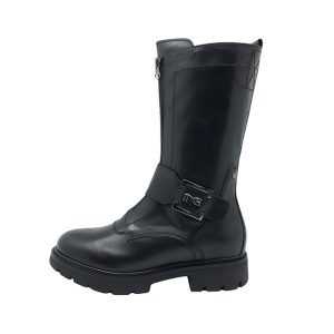 Stivale Donna Nero Giardini in pelle – I117653D/100