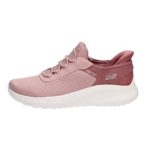 Sneaker Donna SKECHERS BOBS SQUAD CHAOS-IN in tessuto a maglia ingegnerizzata – 117504/BLSH BLUSH
