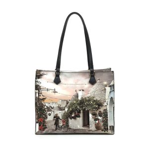 Shopping Donna Y NOT? in goffrato – YES-602F3 TRULLI XMAS