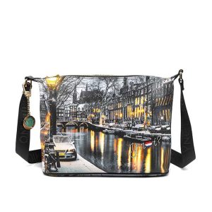 Tracolla Donna Y NOT? in goffrato – YES-607F3 AMSTERDAM SNOW