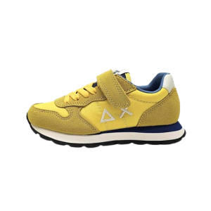 Sneaker Bambino SUN68 TOM SOLID in tessuto e camoscio – Z34301K BOY’S TOM SOLID KID GIALLO