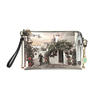 Tracolla small Donna Y NOT? in goffrato – YES-303F3 TRULLI XMAS
