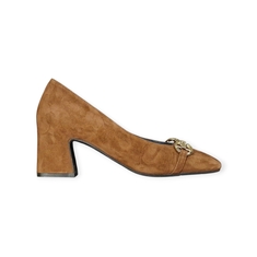 DECOLLETE’ “Silvia Rossini” IN SUEDE SIGARO 50 mm