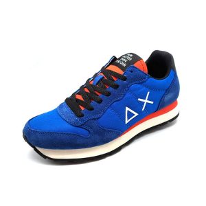 Sneaker Uomo SUN68 tessuto e camoscio – Z41101 ROYAL