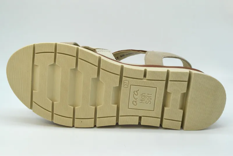 Ara Sandalo fasce incrociate Cambridde-S forma G 12-26508 07 Cream/mousse/mocca - immagine 4