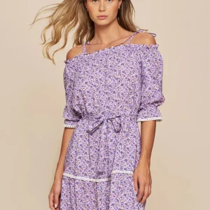 ABITO CORTO A FIORELLINI