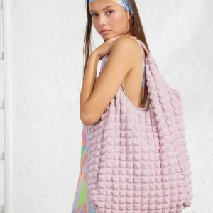 Borsa con trama geometrica trendy