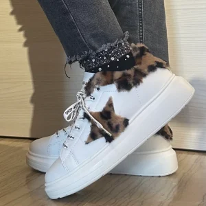 SNEAKER KIM SHOP ART BIANCA E LEOPARDATA