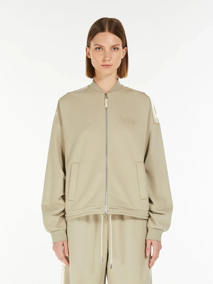 Giacca bomber in felpa di cotone MaxMara MM - immagine 2