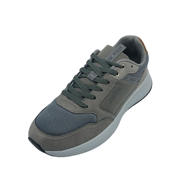 Sneaker Uomo AUSTRALIAN in ecopelle e tessuto – AM641 GREY - immagine 3
