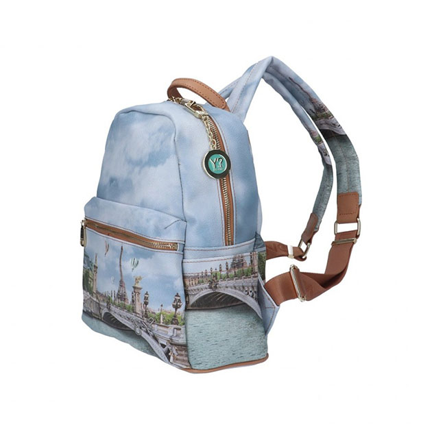 Zaino Donna YNOT? in goffrato – YES-380S2 PARIS BRIDGE - immagine 3