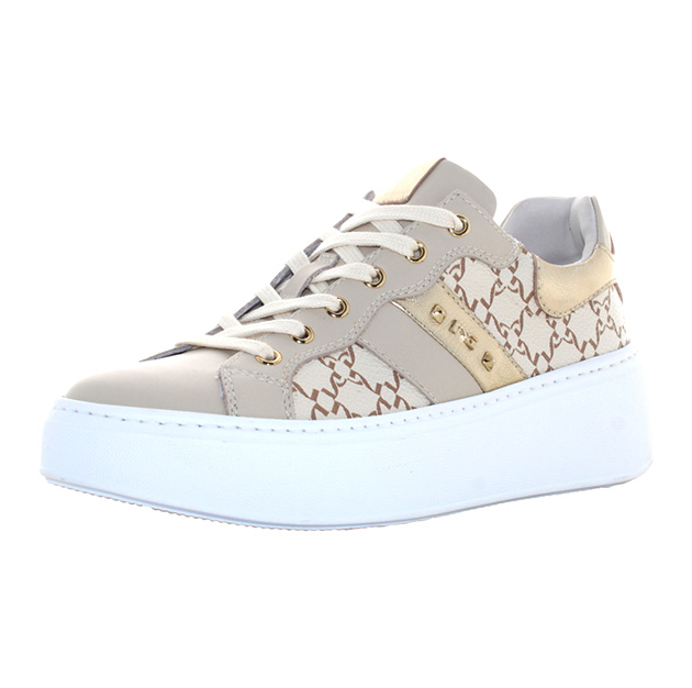 Sneaker Donna NERO GIARDINI in pelle – E513080D/710 MILK - immagine 3