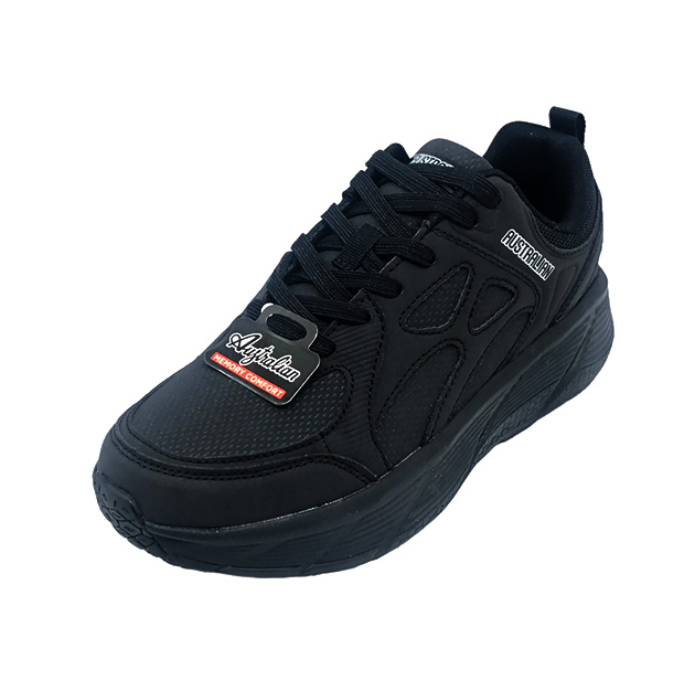 Sneaker Uomo AUSTRALIAN in ecopelle e tessuto traspirante nylon – AU32M505-B001 BLACK DELUXE - immagine 3