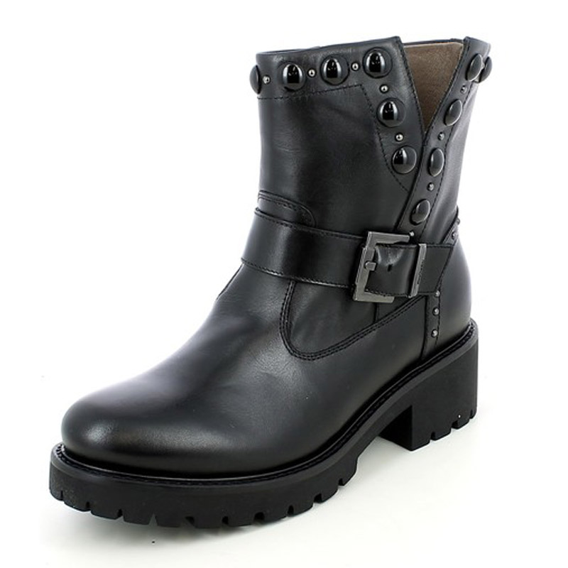 Tronchetto Donna Nero Giardini in pelle – I014261D/100 - immagine 3