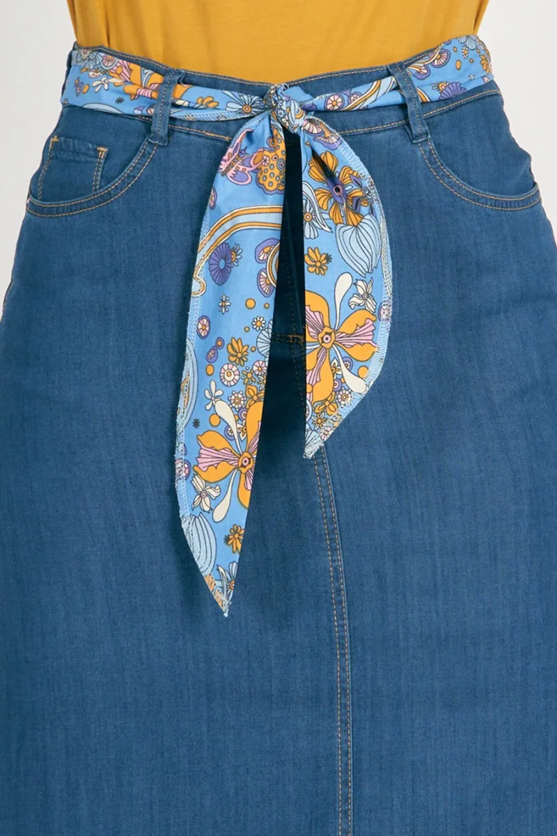 Valery Mrs02 Gonna fluida con cintura - immagine 5