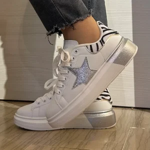 SNEAKER SHOP ART BIANCA E ARGENTO