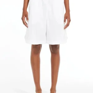Pantaloncino in popeline maxmara beachwear