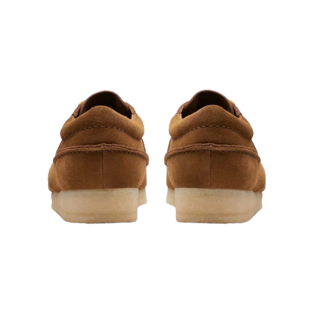 SCARPE STRINGATE “Wallabees – Clarks” IN CAMOSCIO COLA FONDO PARA 30 mm - immagine 5