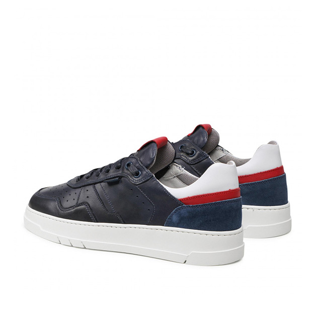 Sneaker Uomo NERO GIARDINI in pelle – E202420U/200 BLU - immagine 4