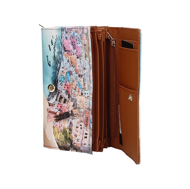 Portafogli Donna YNOT? in goffrato- YES-364S2 NAPOLI - immagine 4