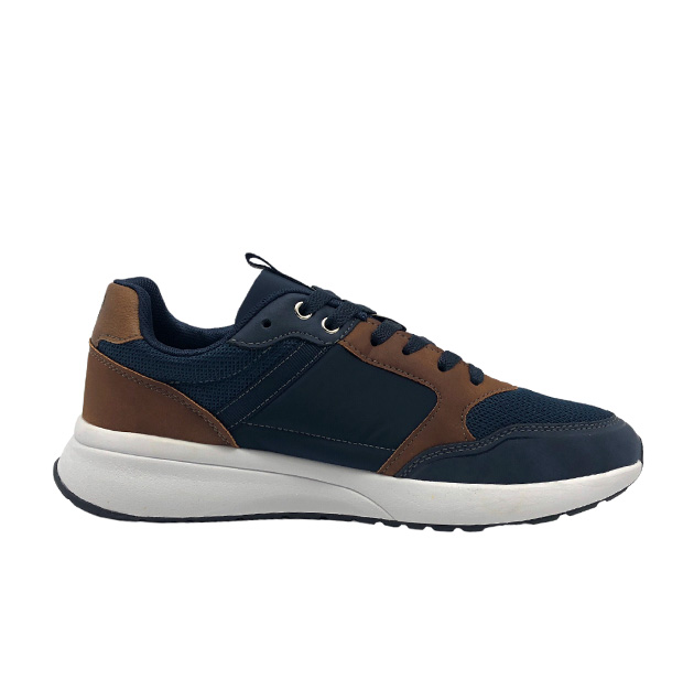 Sneaker Uomo AUSTRALIAN in ecopelle e tessuto – AM641 NAVY - immagine 4