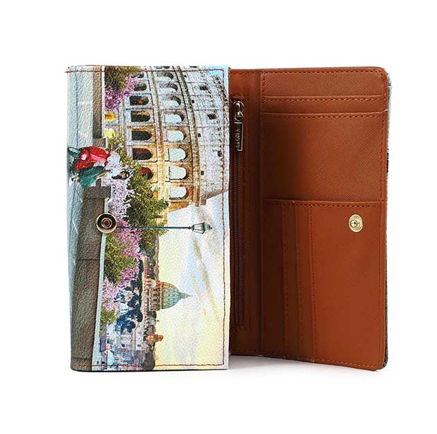 Portafogli Donna YNOT? in goffrato – YES-364S3 ITALIAN LOVE - immagine 4