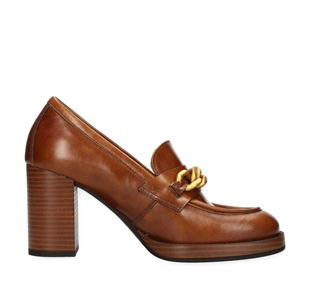 Mocassino Donna NERO GIARDINI in pelle – I205060D/400 CUOIO - immagine 4