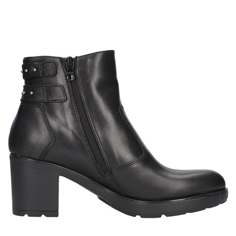 Tronchetto Donna Nero Giardini in pelle – I014100D/100 - immagine 4