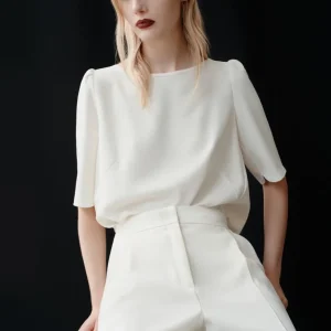 Blusa in enver satin riciclato MARELLA Art. 365