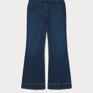 Jeans flare in denim di cotone - BLU NOTTE PERSONA BY MARINA RINALDI