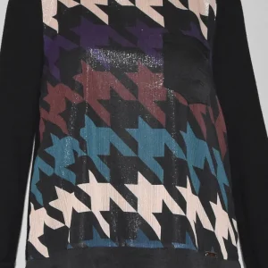 Maglia fantasia pied de pull 0394