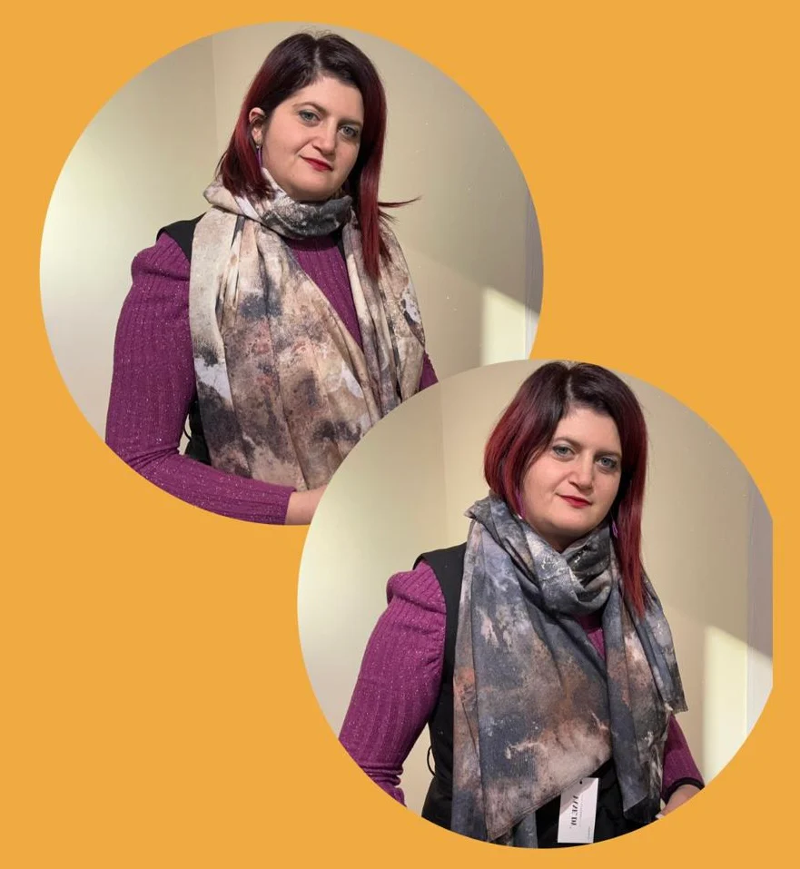 SCIARPE DONNA “SFUMATURE D’AUTUNNO” - immagine 2