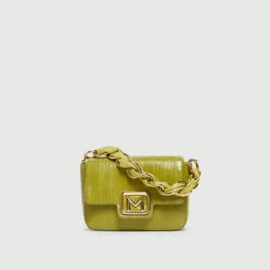 Borsa Le Muse small stampa rettile - PISTACCHIO MARELLA