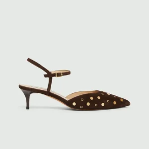 Slingback in pelle scamosciata - TESTA DI MORO MARELLA