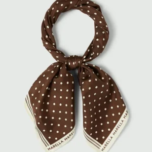 Foulard in seta a pois - BLUETTE MARELLA