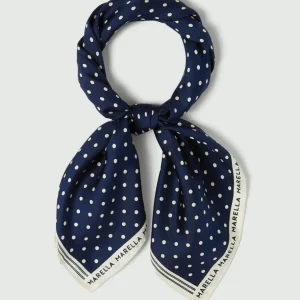 Foulard in seta a pois - BLUETTE MARELLA