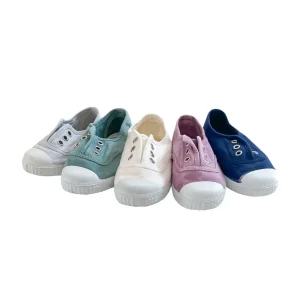 Scarpe tela bimbo/a senza lacci profumate (+ colori)