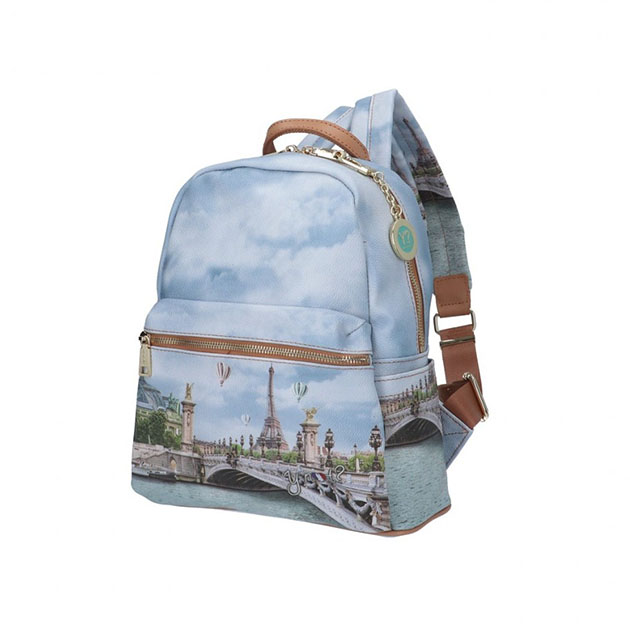 Zaino Donna YNOT? in goffrato – YES-380S2 PARIS BRIDGE - immagine 5