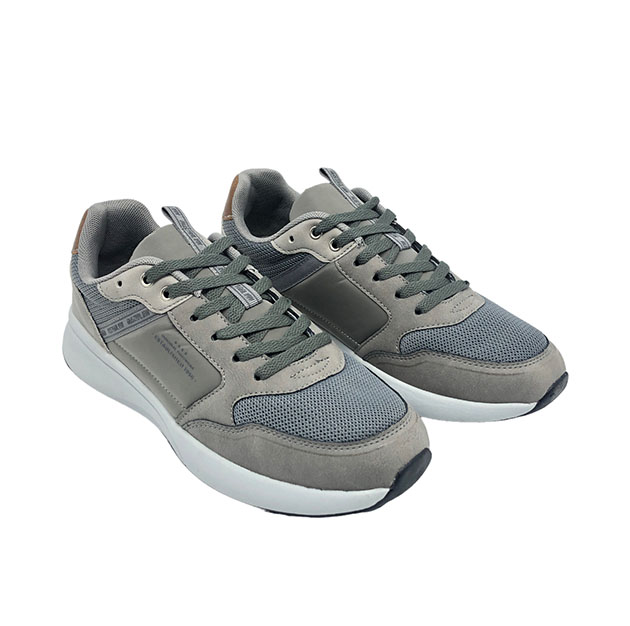 Sneaker Uomo AUSTRALIAN in ecopelle e tessuto – AM641 GREY - immagine 5