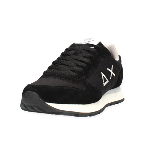 Sneaker Uomo SUN68 in tessuto e camoscio – TOM SOLID NYLON Z42101 NERO - immagine 5