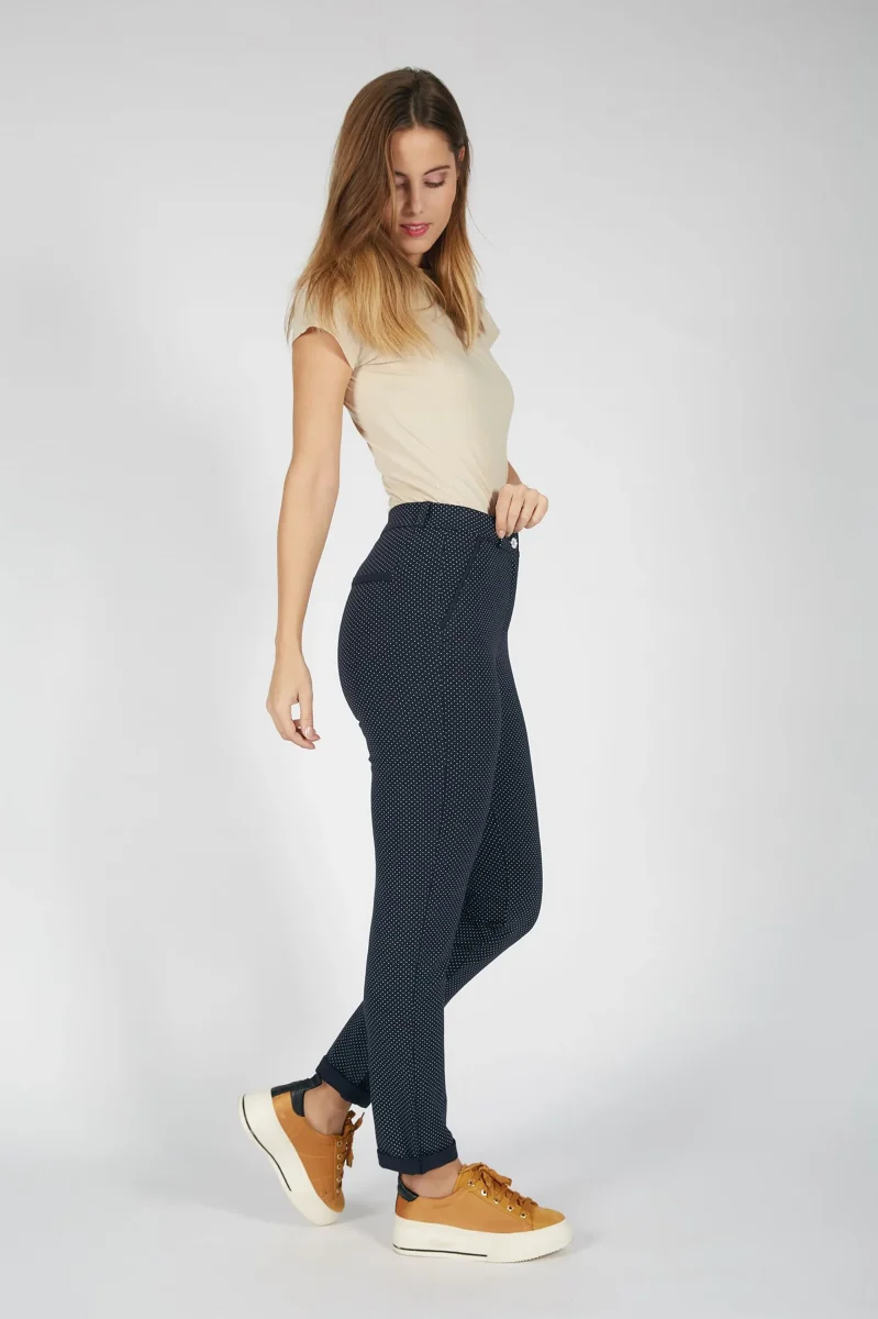 Plume Pms25 Pantalone in Punto Milano - immagine 3