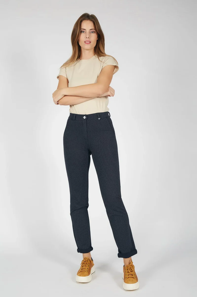 Plume Pms25 Pantalone in Punto Milano