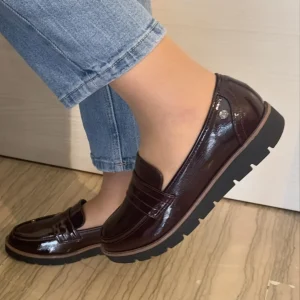 MOCASSINO XTI BORDEAUX LUCIDO