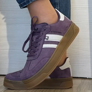 SNEAKER DONNA XTI VIOLA E BIANCA