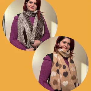 SCIARPE DONNA “CUORI E CALORE”